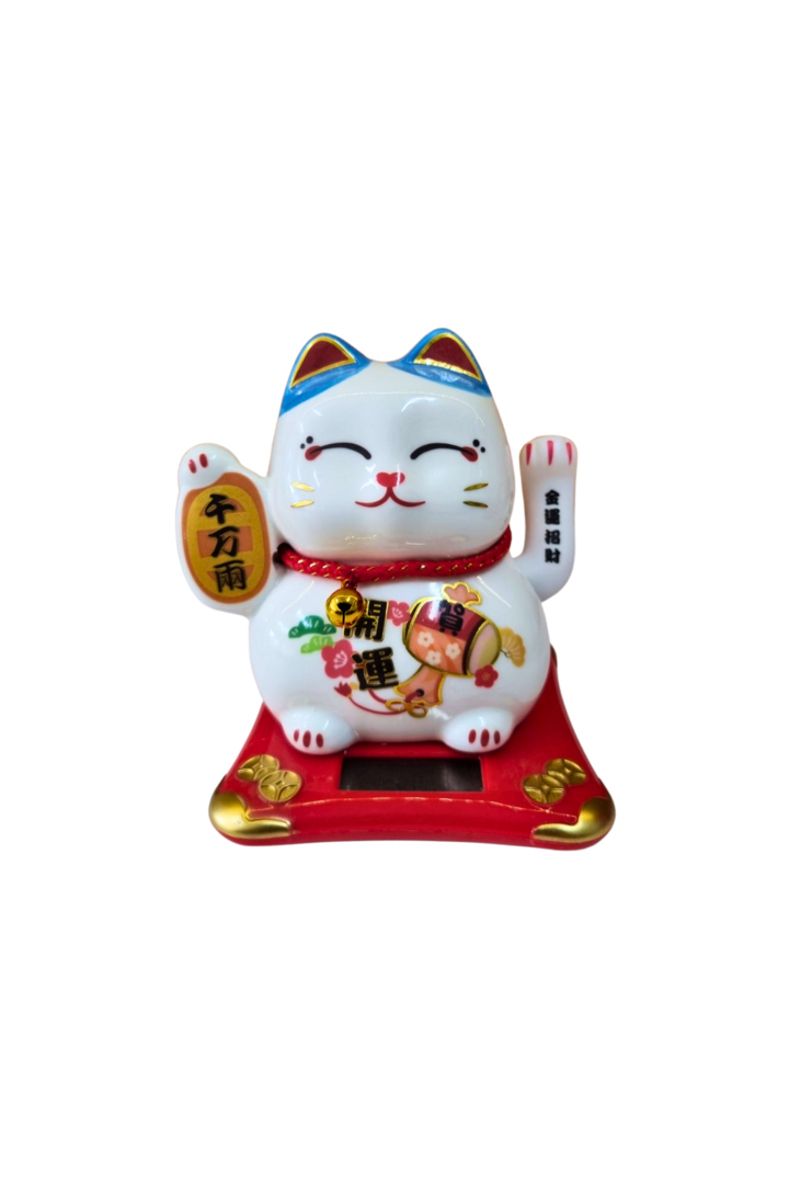 Manekineko porcelana luz solar 1