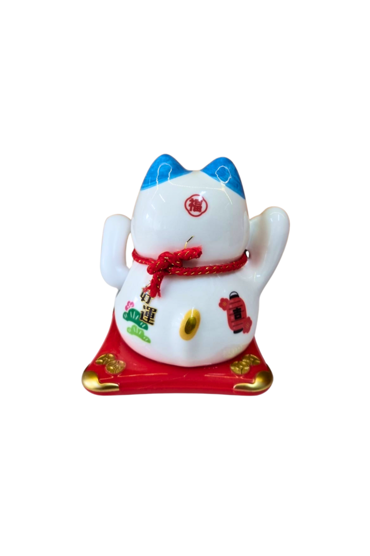 Manekineko porcelana luz solar 3