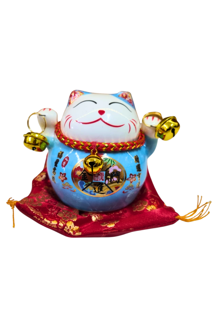Manekineko com sino 6