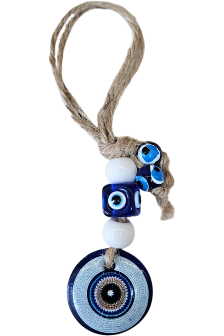 Amuleto olho grego corda 4