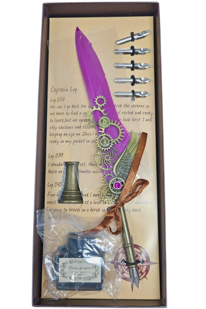 Caneta tinteiro kit 2