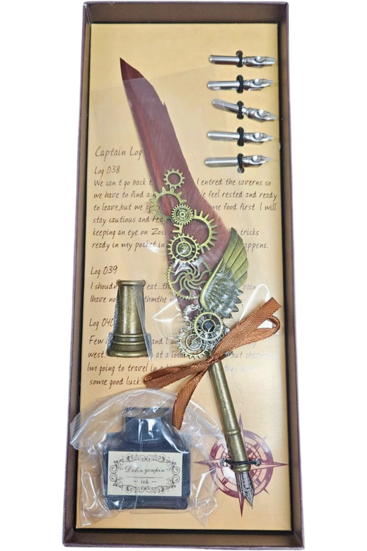 Caneta tinteiro kit 7