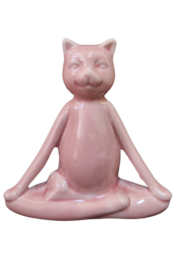 Gato yoga porcelana 2 1