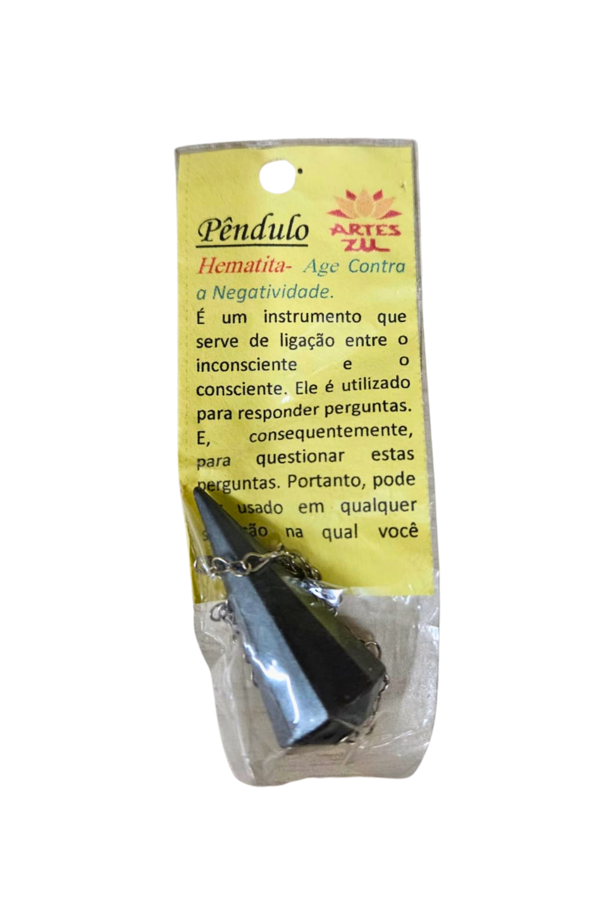 Pendulo hematita 1