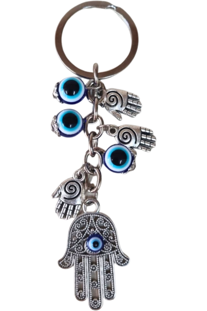 Chaveiro hamsa olho grego 1