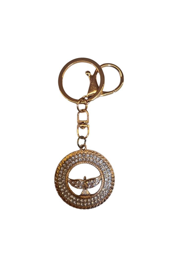 Chaveiro espirito santo strass 1