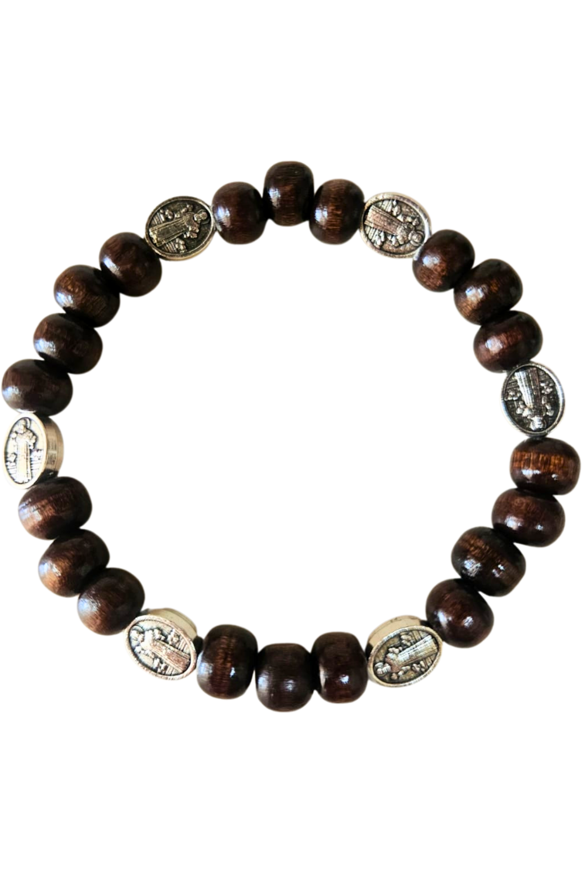 Pulseira sao bento madeira 1