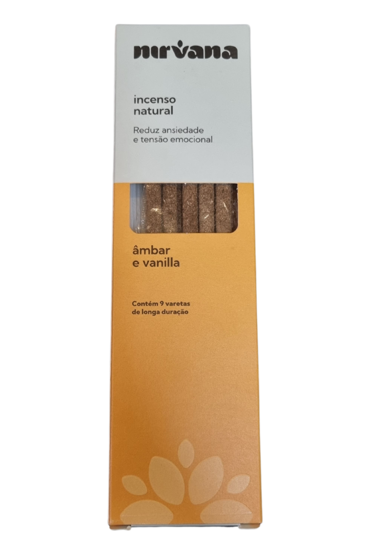 Incenso nirvana natural ambar e vanilla 1