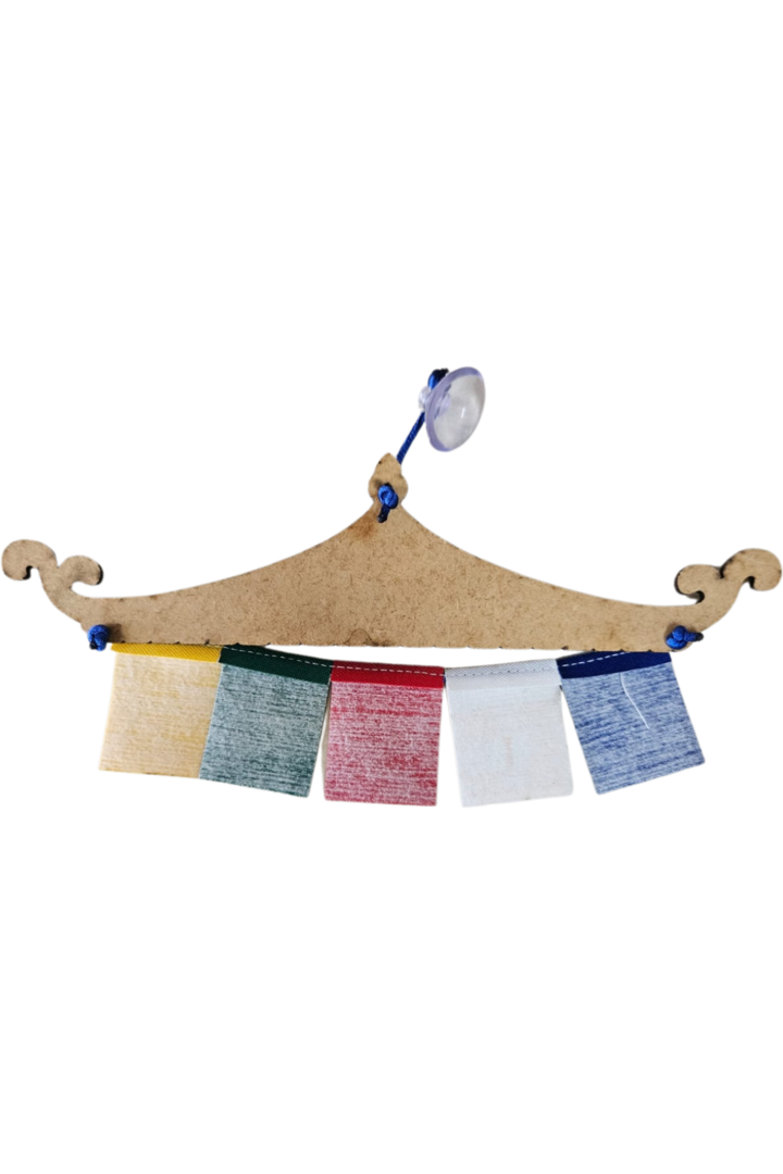 Enfeite bandeira de oracao 2