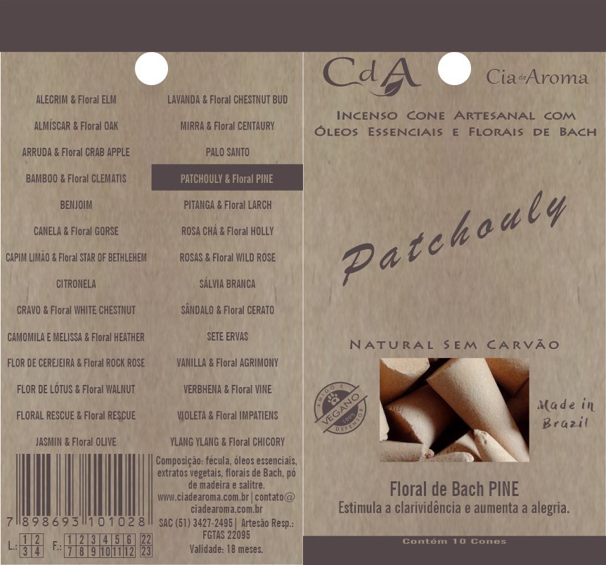 Cda inc cn patchouly