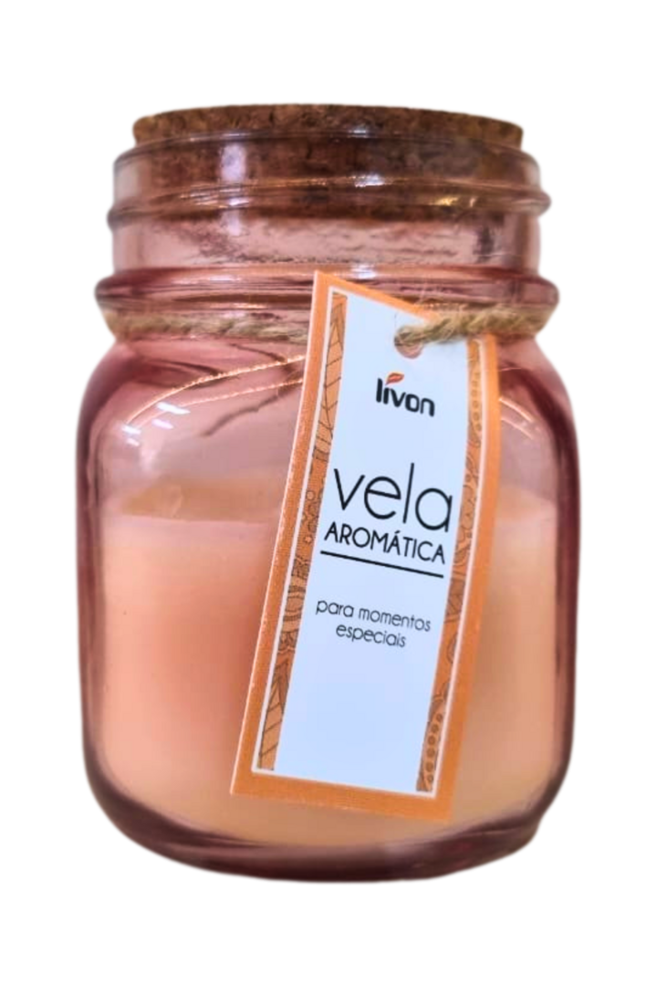 Vela perfumada com rolha 1