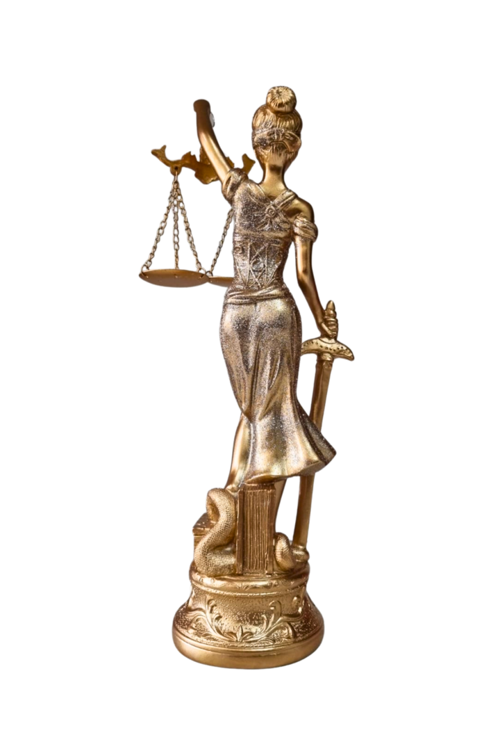 Dama da justica 30cm 3