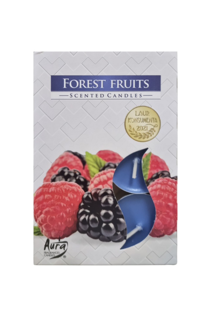 Vela rechot perfumada c6 frutas da floresta 