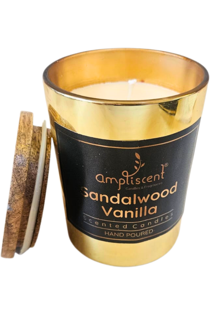 Sandalo e baunilha vela 1