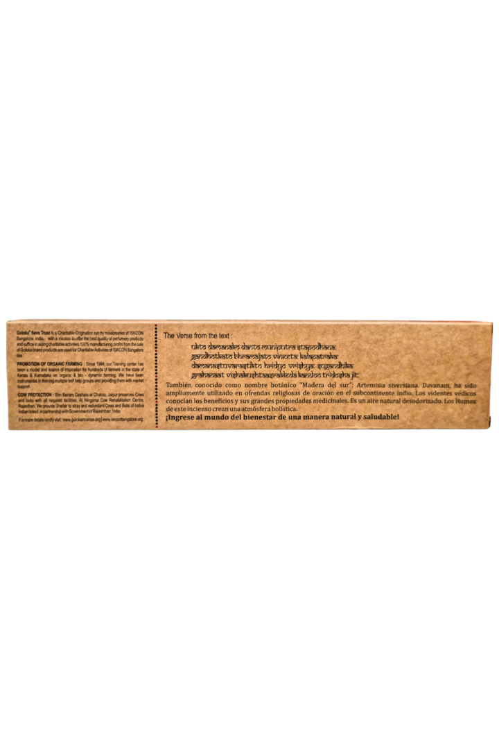 Incenso goloka natural danavam 2