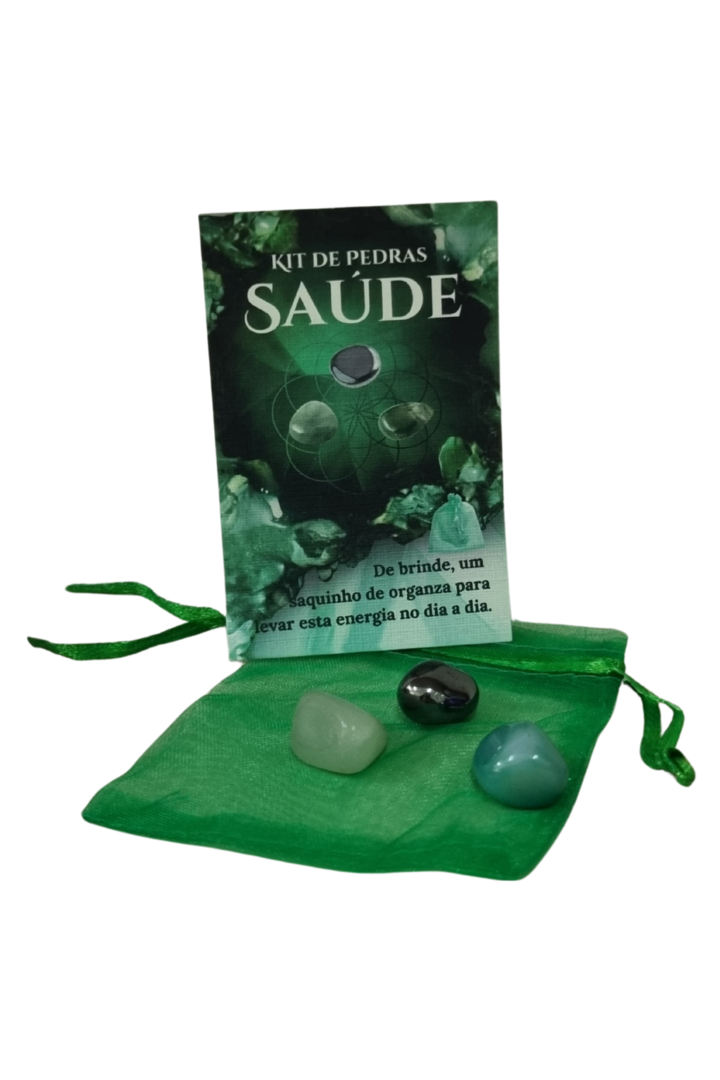 Kit da saude 3 pedras 