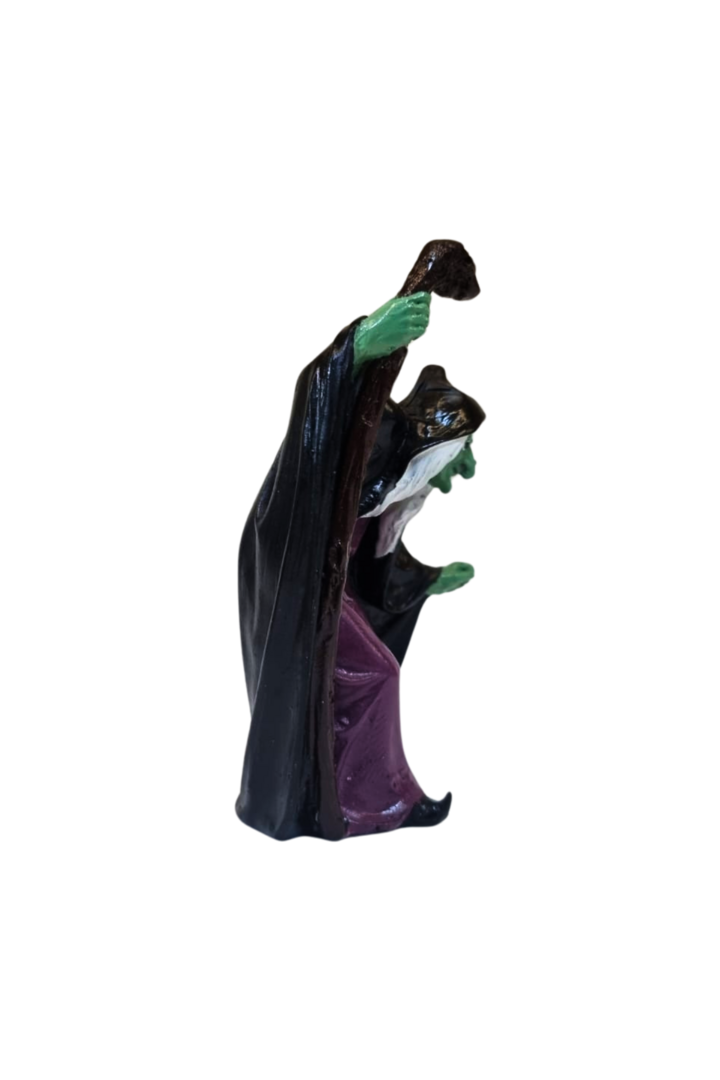 Bruxa resina 10cm 2