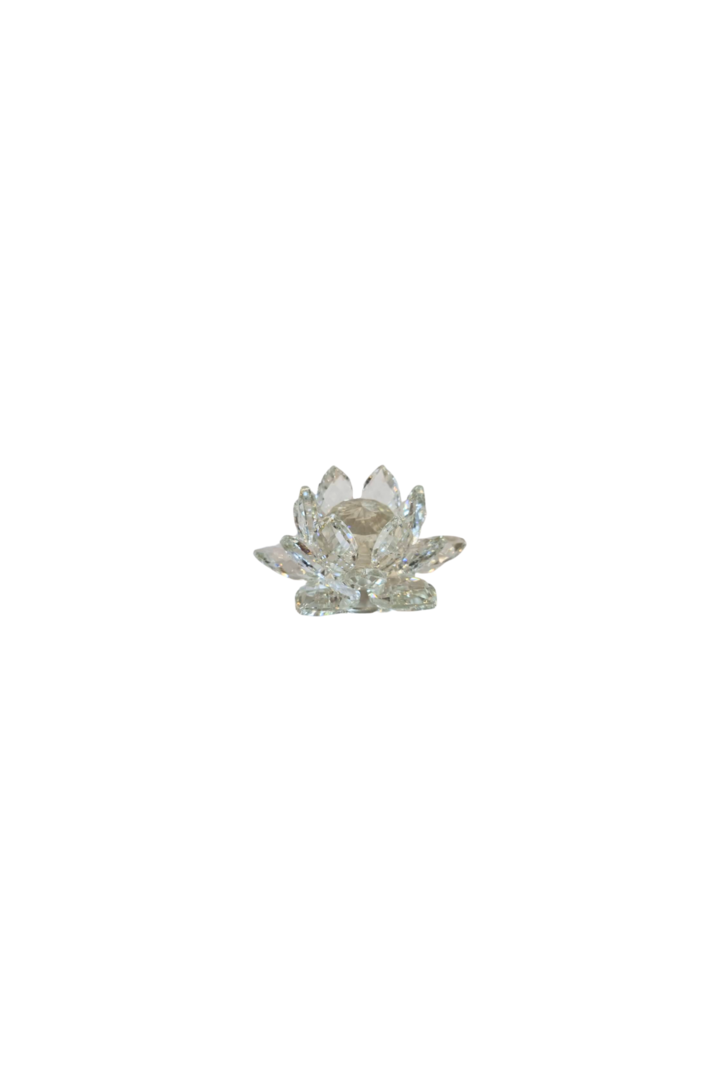 Flor cristal 9cm 2