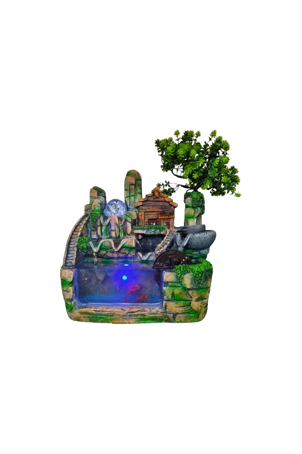 Fonte com bonsai 1