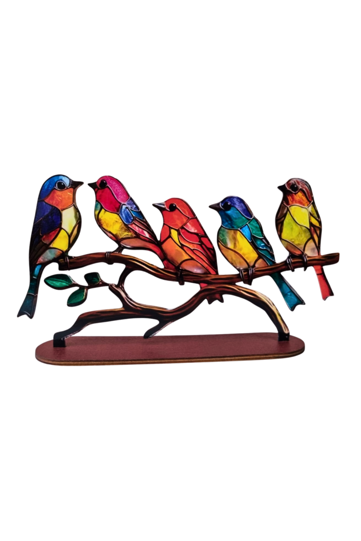 Familia passaro pedestal 1