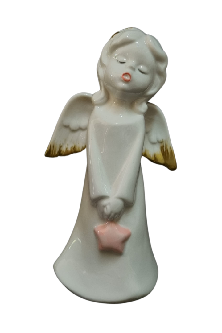 Anjo estrela porcelana white 1