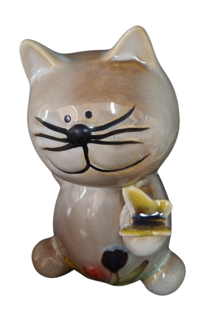 Casal gato porcelana 3