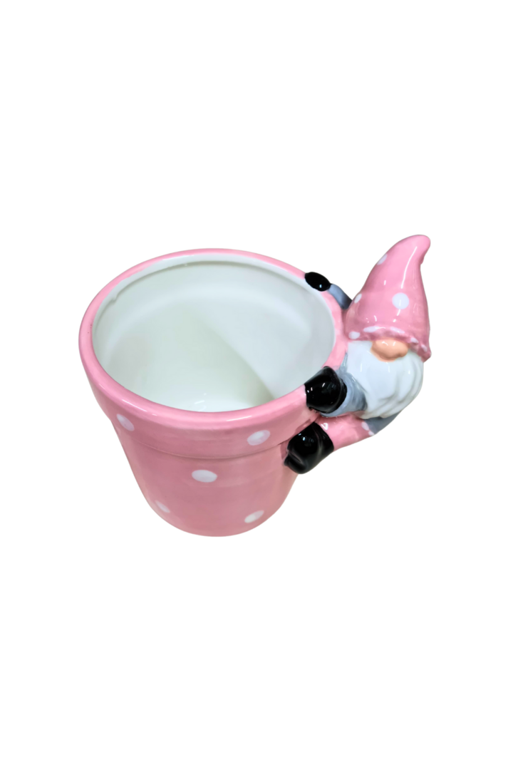 Cachepot gnomo color porcelana 3