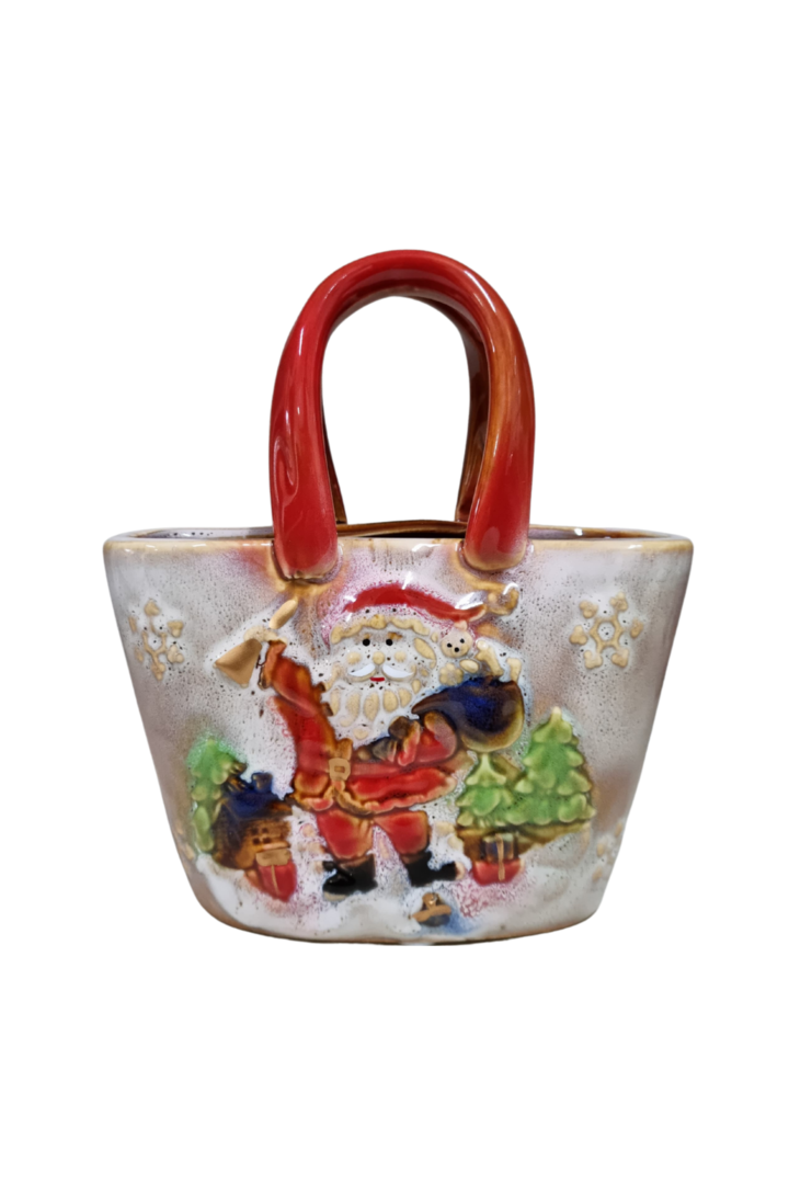 Bolsa papai noel porcelana 1