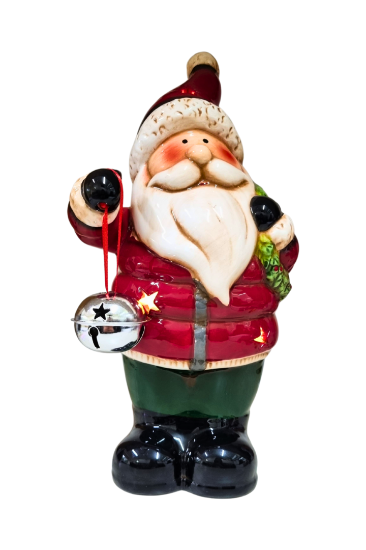 Papai noel sineta c luz 1
