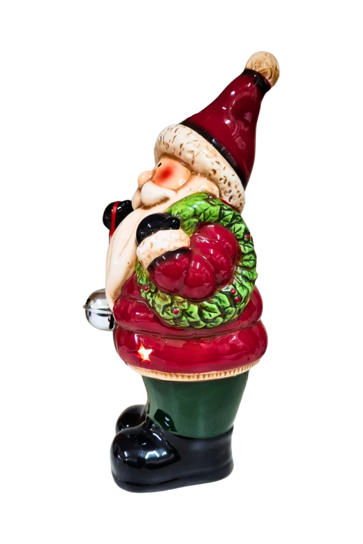 Papai noel sineta c luz 2