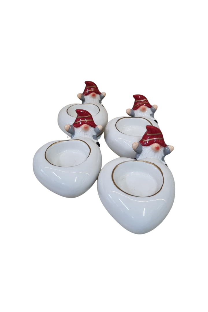 Castical gnomo coracao porcelana cx4 1