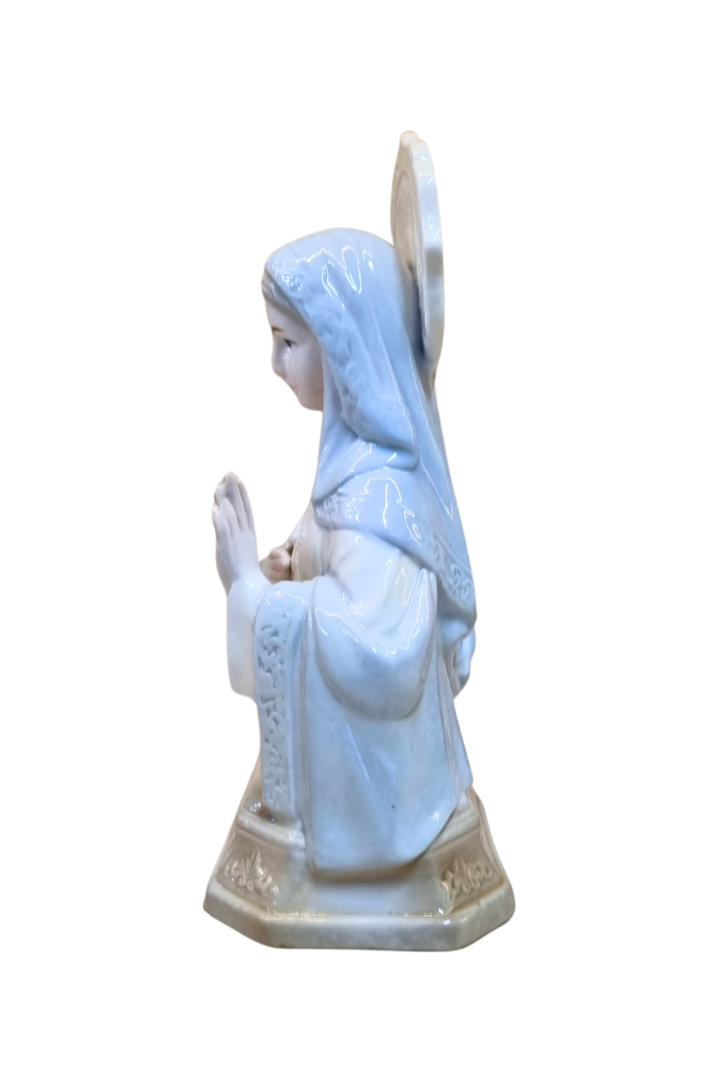 Busto sagrado coracao de maria porcelana 2