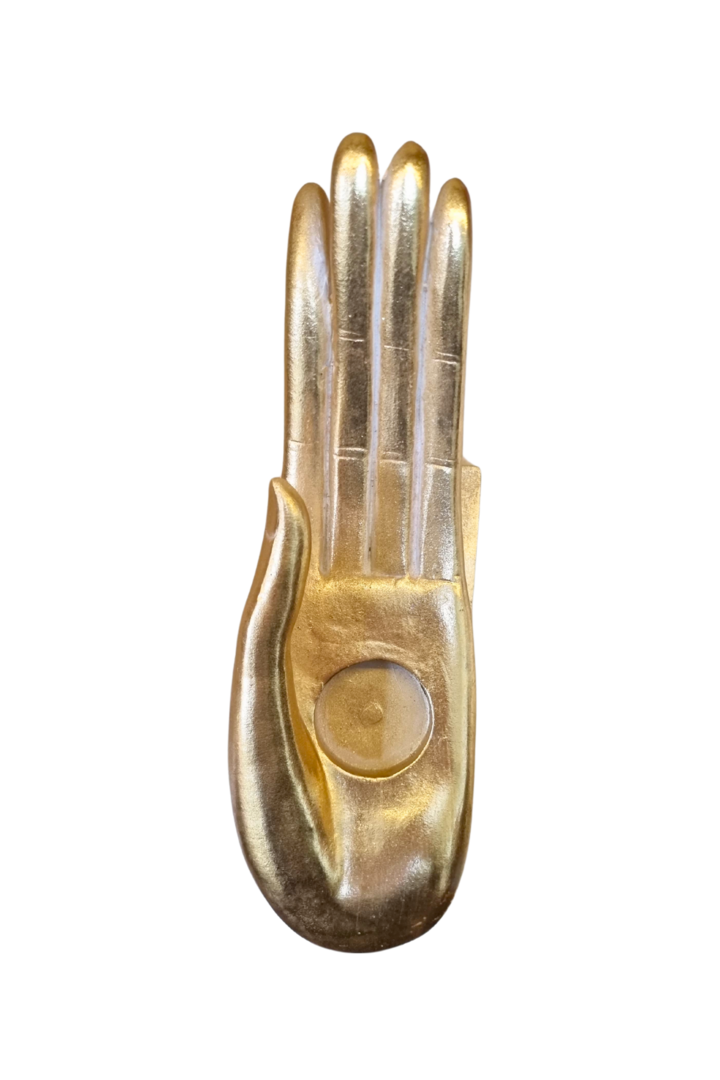 Mao buda porta vela 2