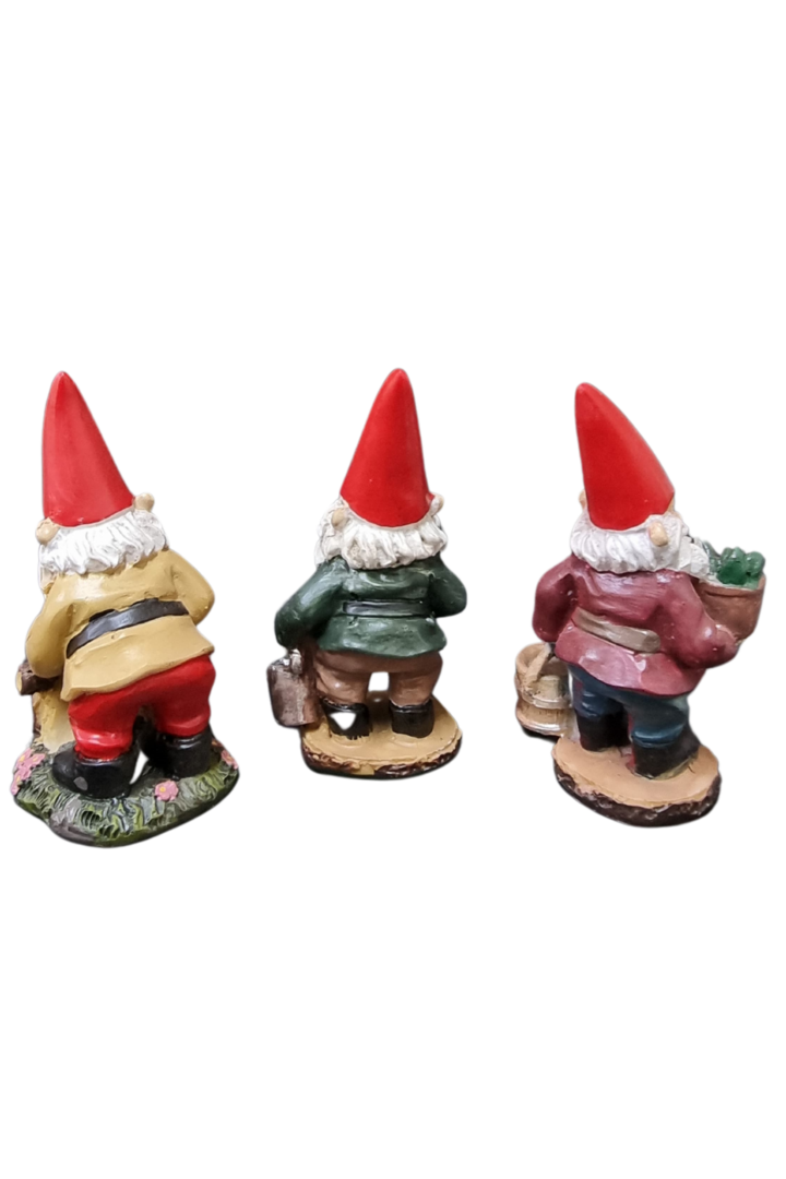 Trio gnomos jardineiros 2