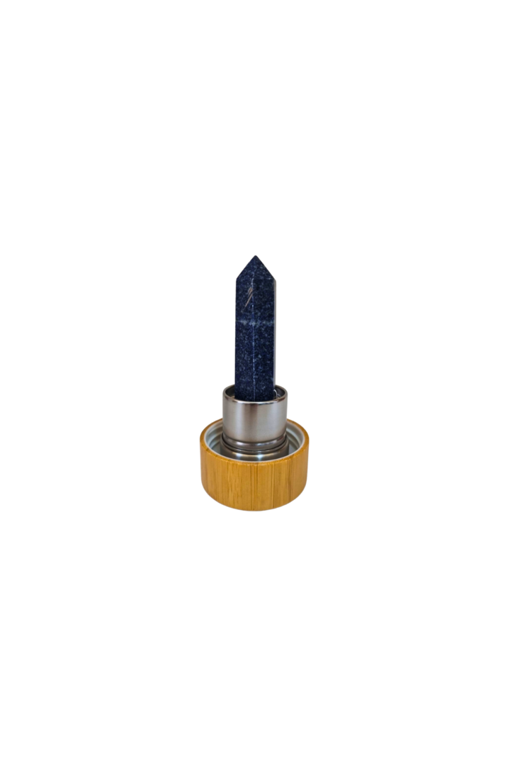 Garrafa com lapis lazuli 2