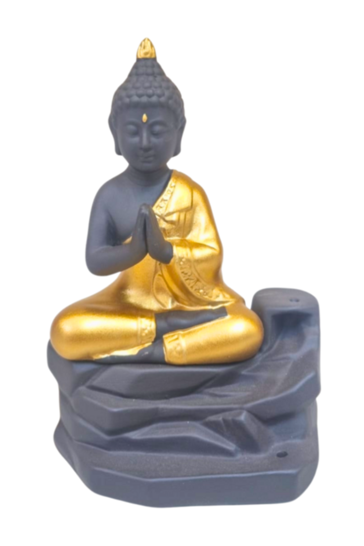 Incensario buda dourado 1