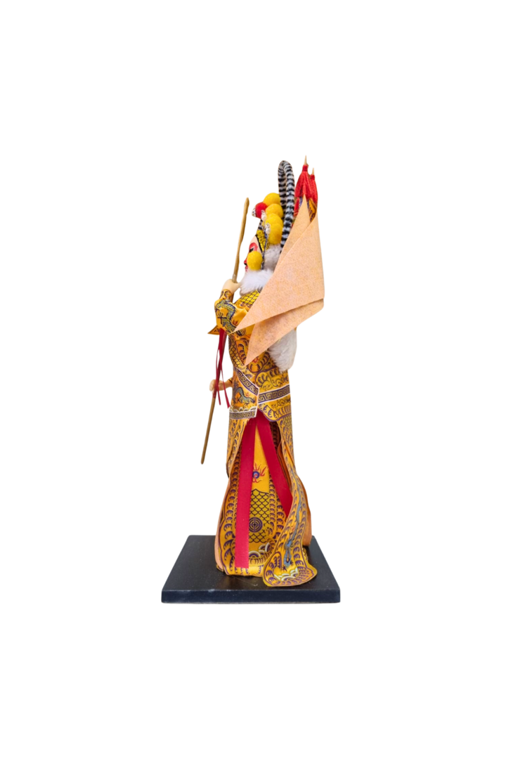 Boneco opera chinesa amarelo 2
