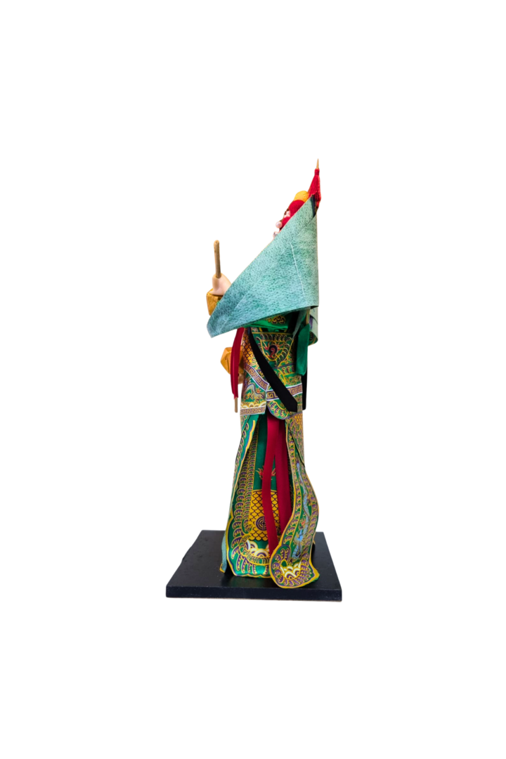 Boneco opera chinesa verde 2