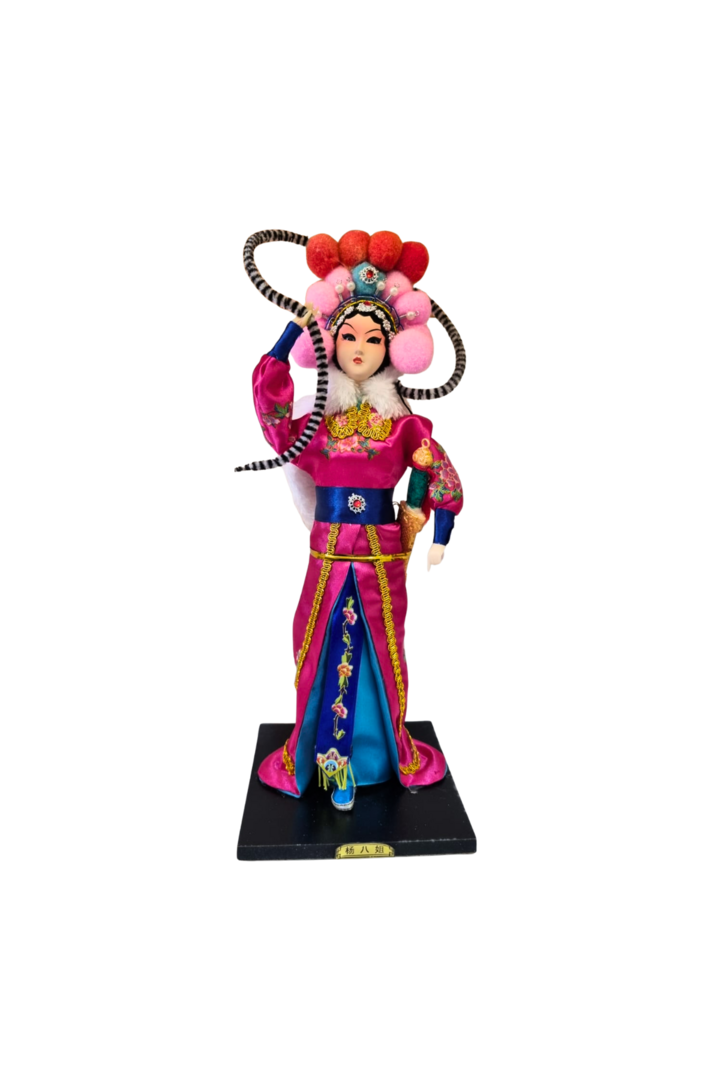 Boneco opera chinesa rosa 1