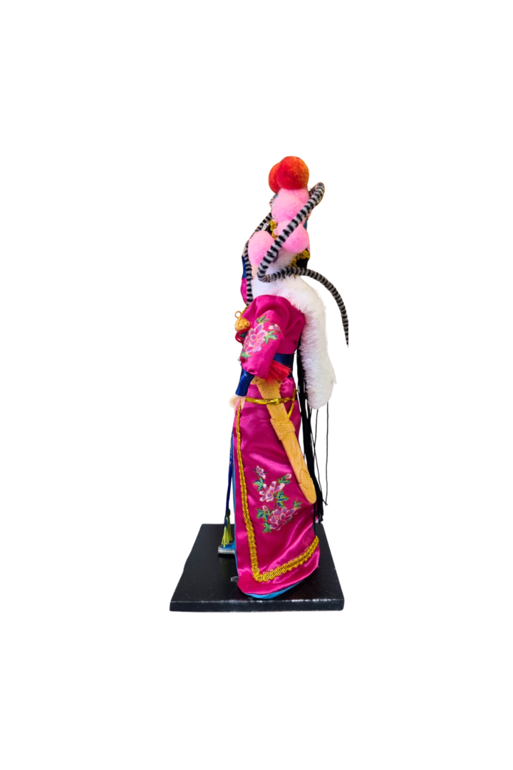 Boneco opera chinesa rosa 2